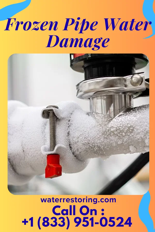 Frozen Pipe Water Damage in Pigeon Forge, TN